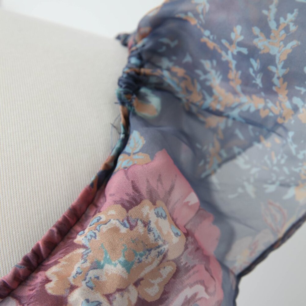 Selkie Romance Novel Blue Floral Gown - RARE FIND - Size XL - Picture 11 of 11